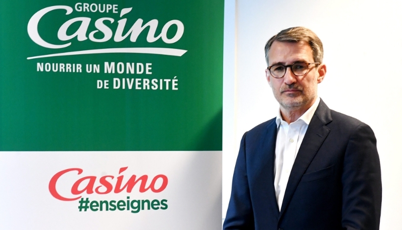 Philippe Palazzi, au siège de Casino à Saint-Étienne, le 28 mars 2024.