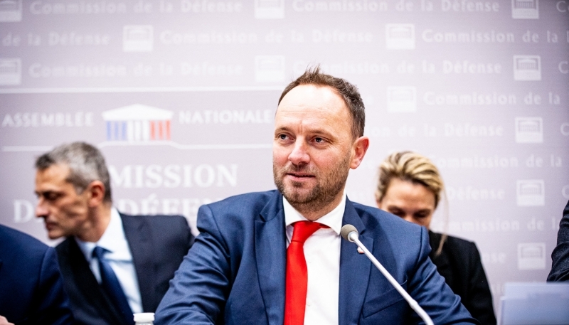 Le député Thomas Gassilloud, président de la Commission défense de l'Assemblée.