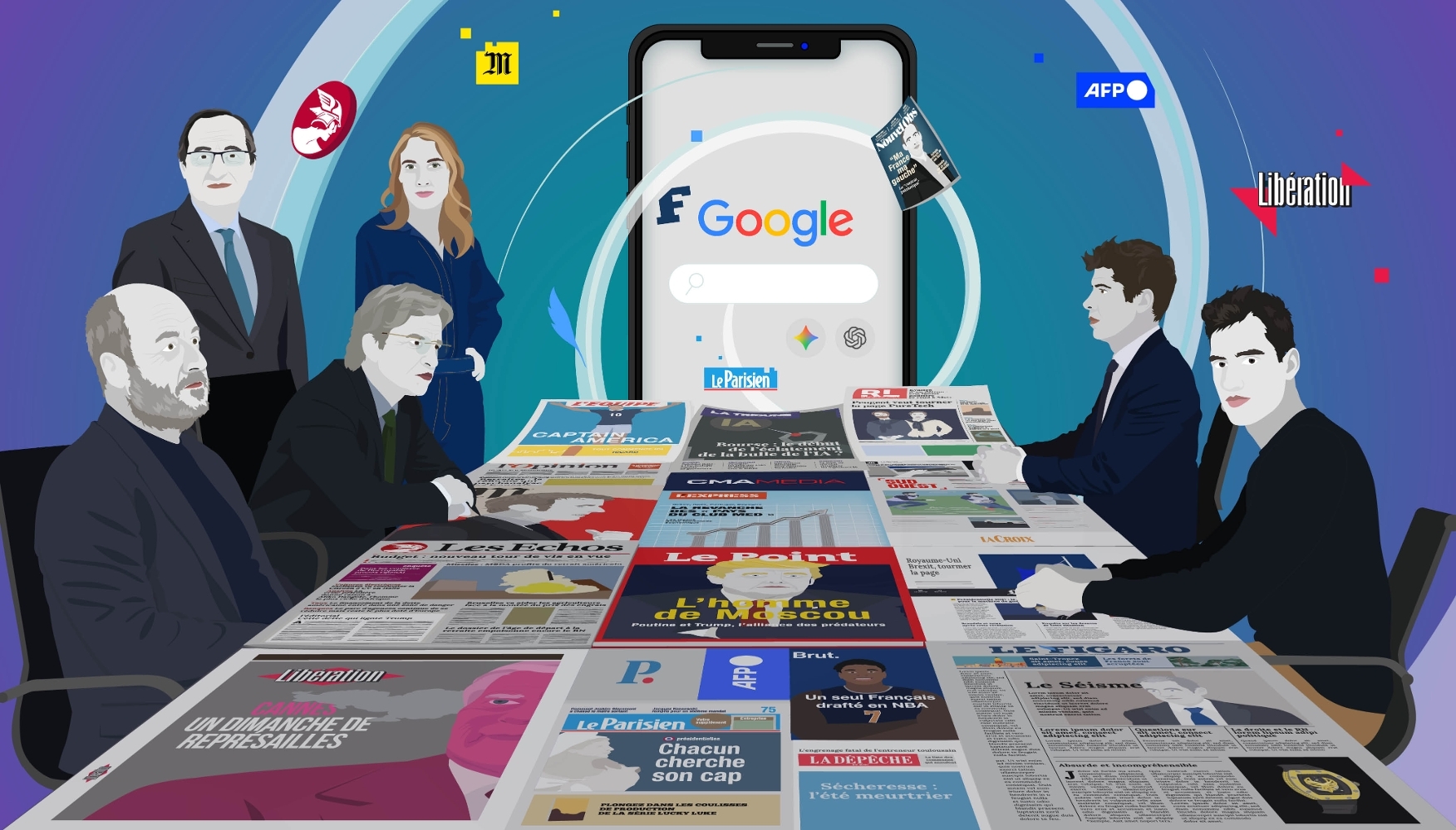 Droits voisins : les coulisses d'une guerre d'usure entre la presse et les Gafam