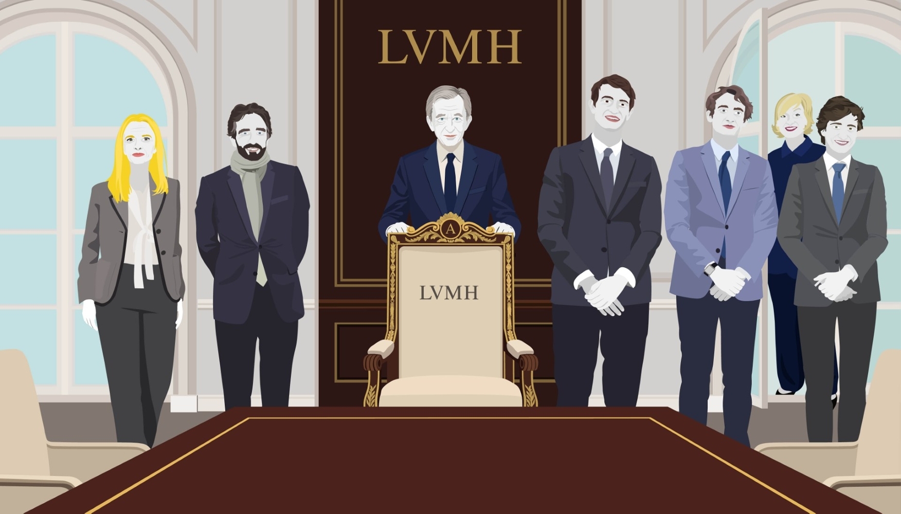LVMH face à la succession de Bernard Arnault