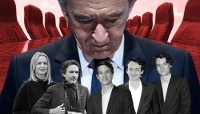 Bernard Arnault et ses enfants, Delphine, Antoine, Alexandre, Frédéric et Jean.