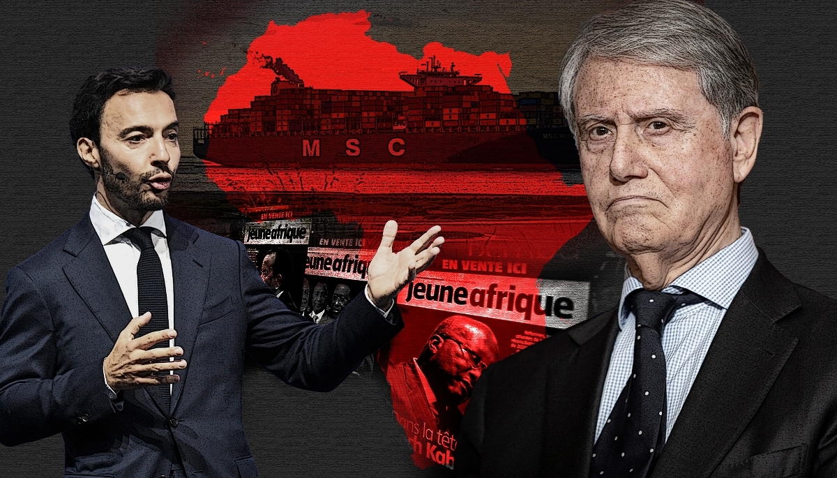 Amir Ben Yahmed et Gianluigi Aponte.