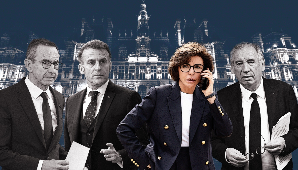 Bruno Retailleau, Emmanuel Macron, Rachida Dati et François Bayrou.