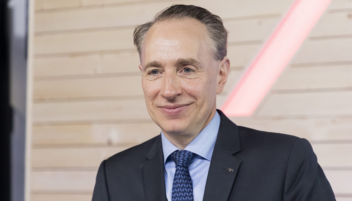 Le PDG d'Axa, Thomas Buberl.