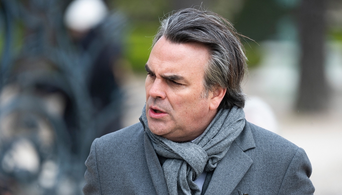 Thomas Thévenoud, à l'Hôtel des Invalides à Paris, le 26 mars 2026.