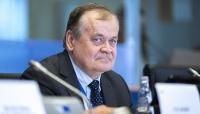 Le commissaire européen chargé de l’industrie de la défense et de l’espace, Timo Pesonen.
