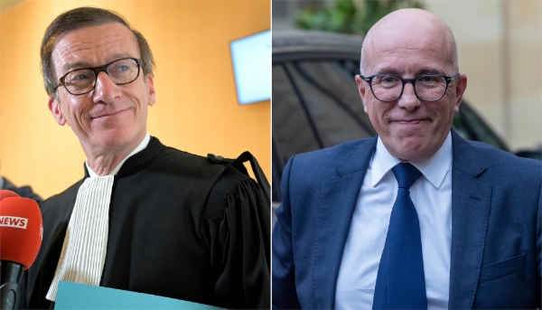 Philippe Torre (à g.) et Éric Ciotti.
