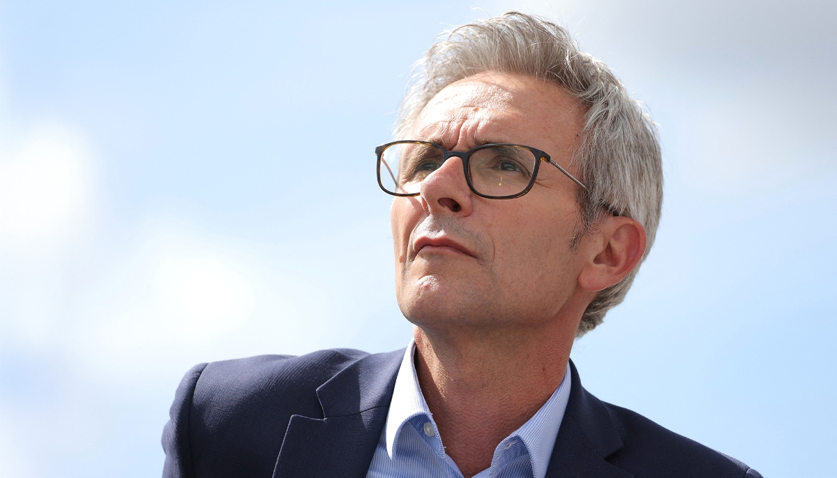 Stéphane Troussel, à Saint-Denis, le 16 mai 2024.