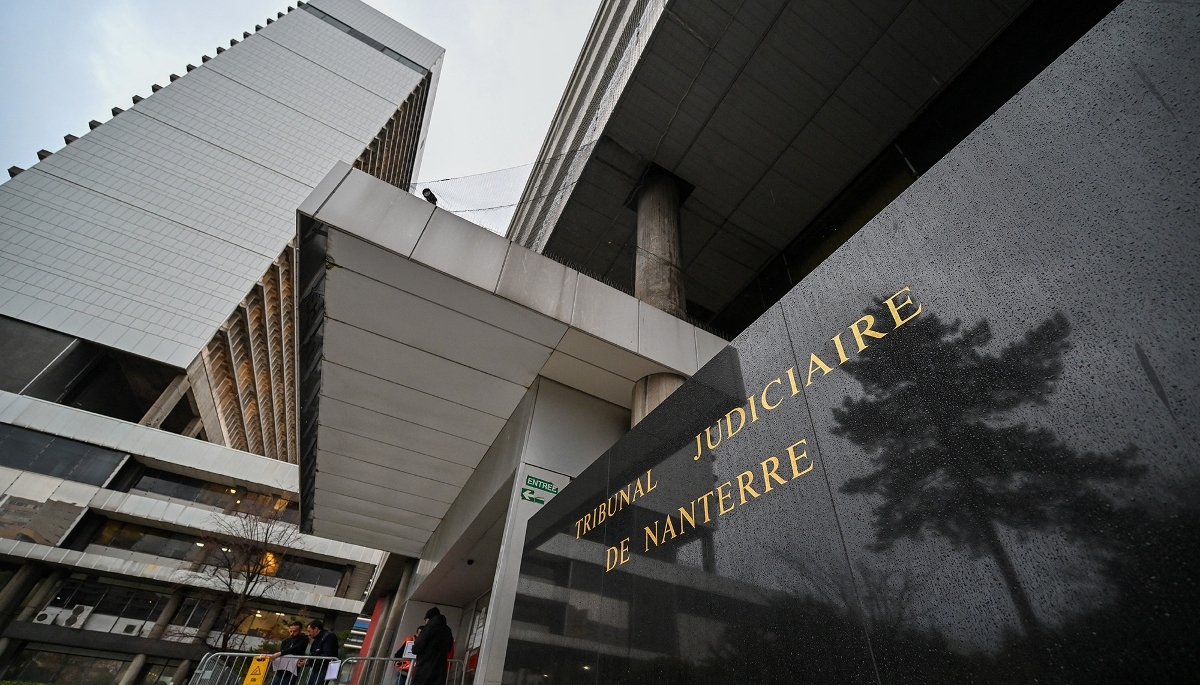 Vue générale du tribunal de Nanterre (Hauts-de-Seine).