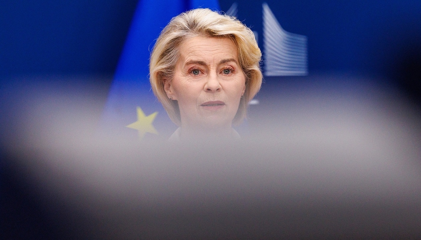 La présidente de la Commission européenne, Ursula von der Leyen, à Bruxelles, le 13 juillet 2026.