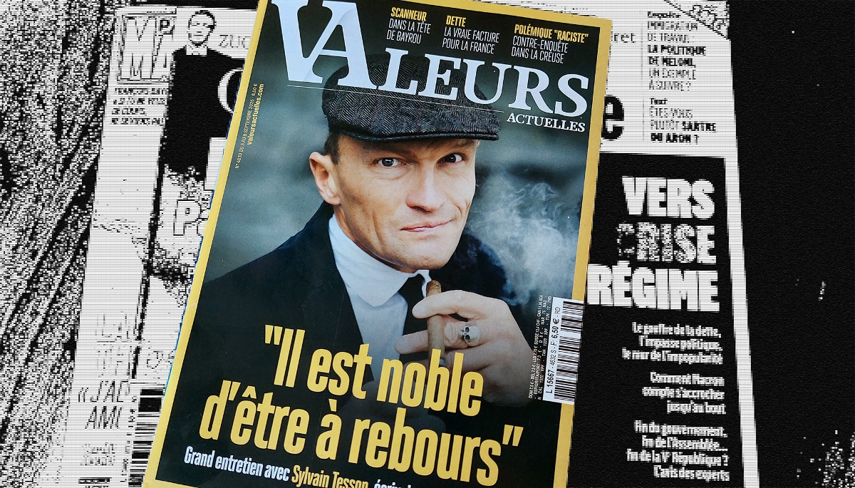 L'édition de Valeurs actuelles datée du 3 septembre 2025.