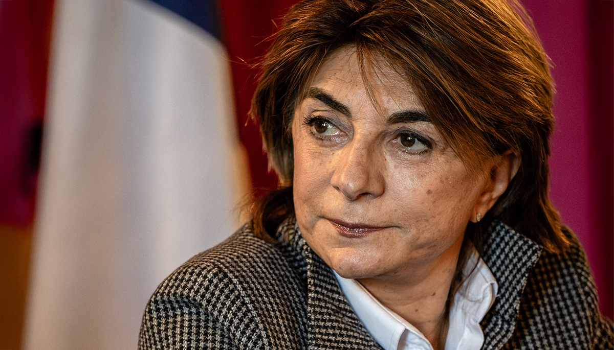 Martine Vassal, à la préfecture des Bouches-du-Rhône, à Marseille, le 3 novembre 2025.