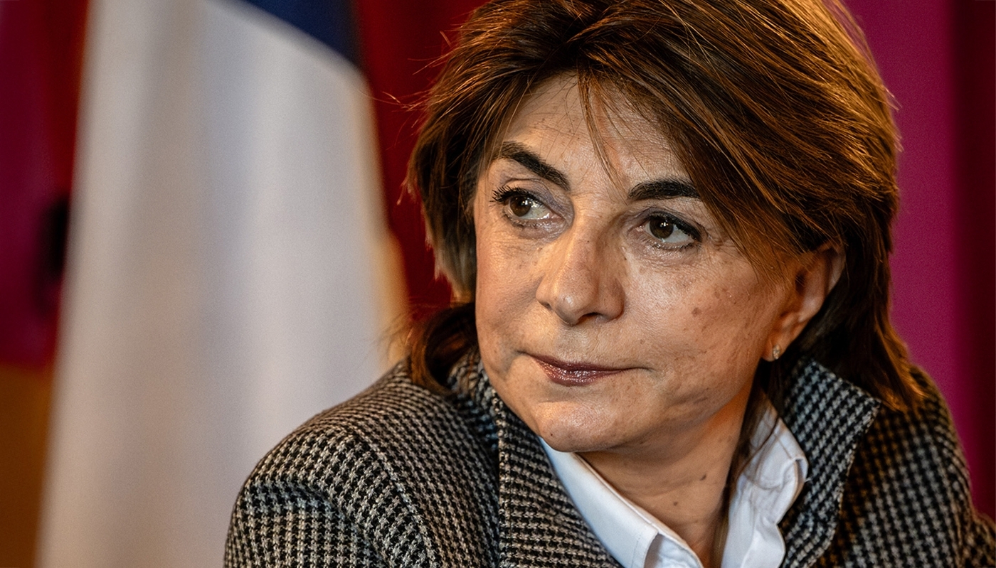 Martine Vassal, à la préfecture des Bouches-du-Rhône, à Marseille, le 3 novembre 2025.