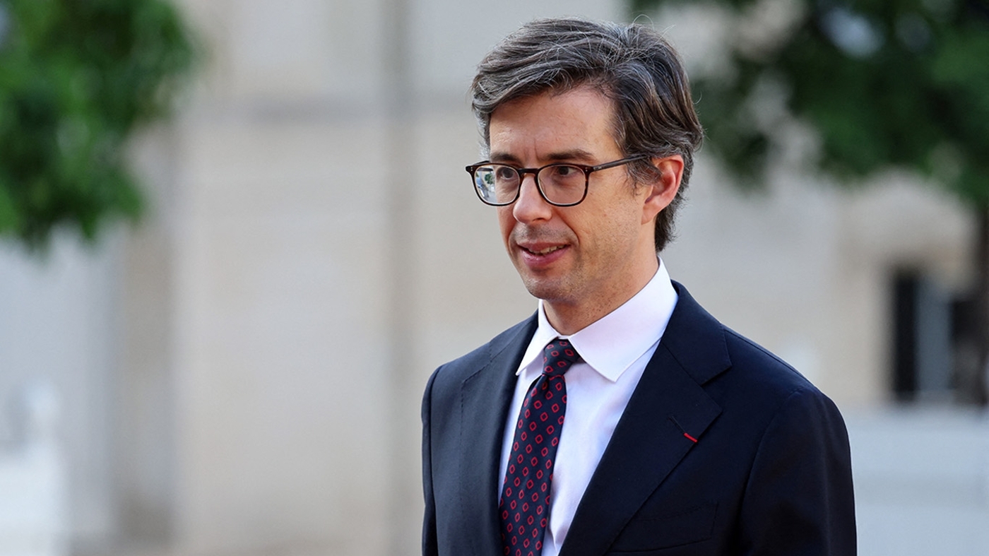 Luis Vassy, directeur de Sciences Po Paris,à l'Élysée, le 28 mai 2026.