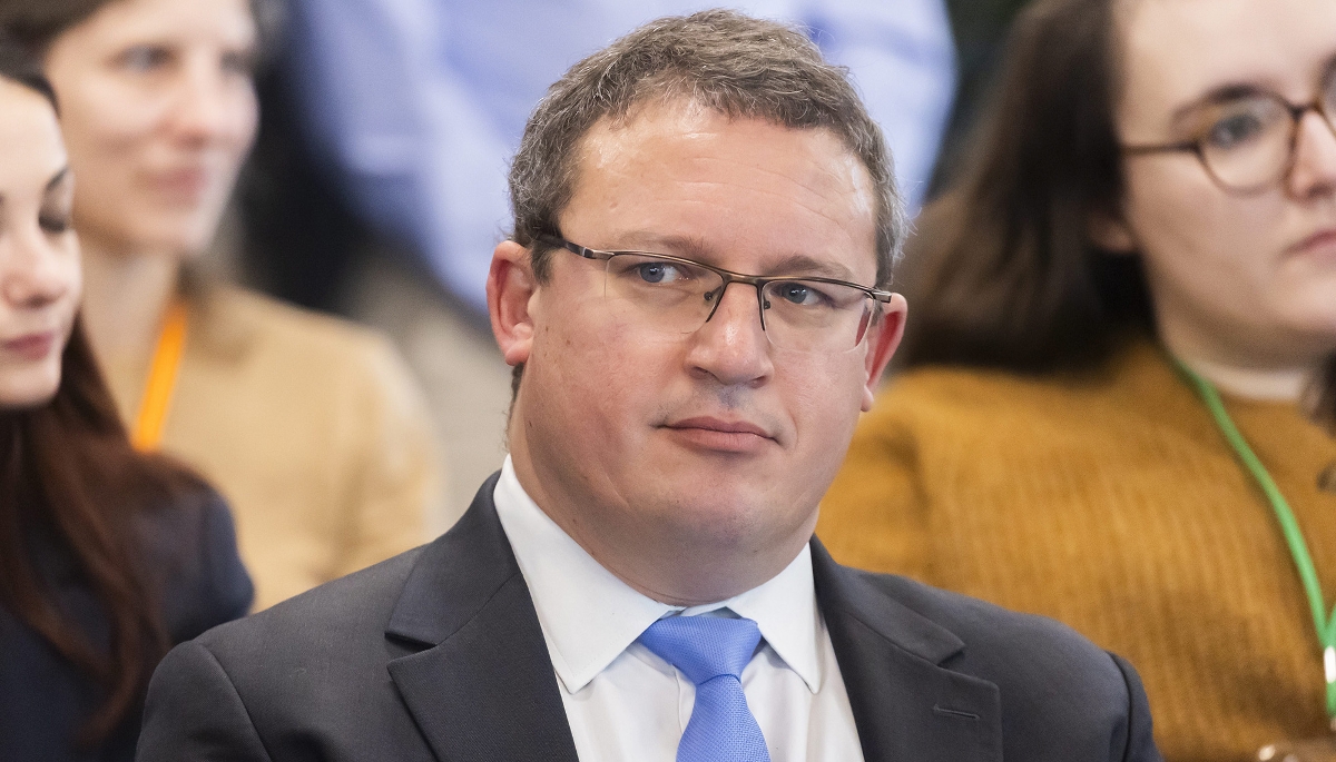 Vincent Strubel, directeur général de l'Anssi, le 31 janvier 2025, à l'occasion de la création de l'Institut national pour l’évaluation et la sécurité de l’intelligence artificielle (INESIA).