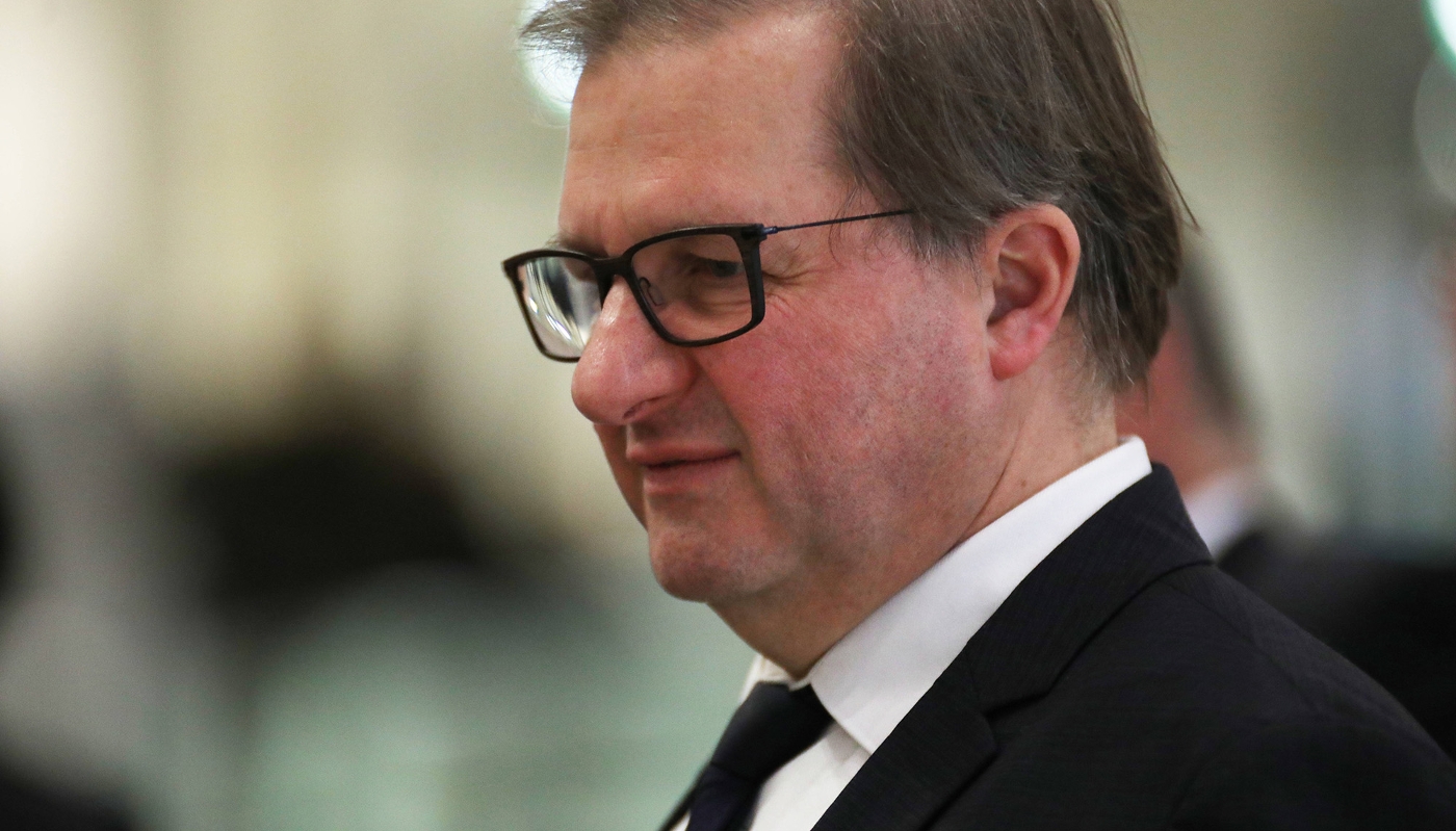 Sylvain Waserman, président de l'Ademe, en janvier 2024.