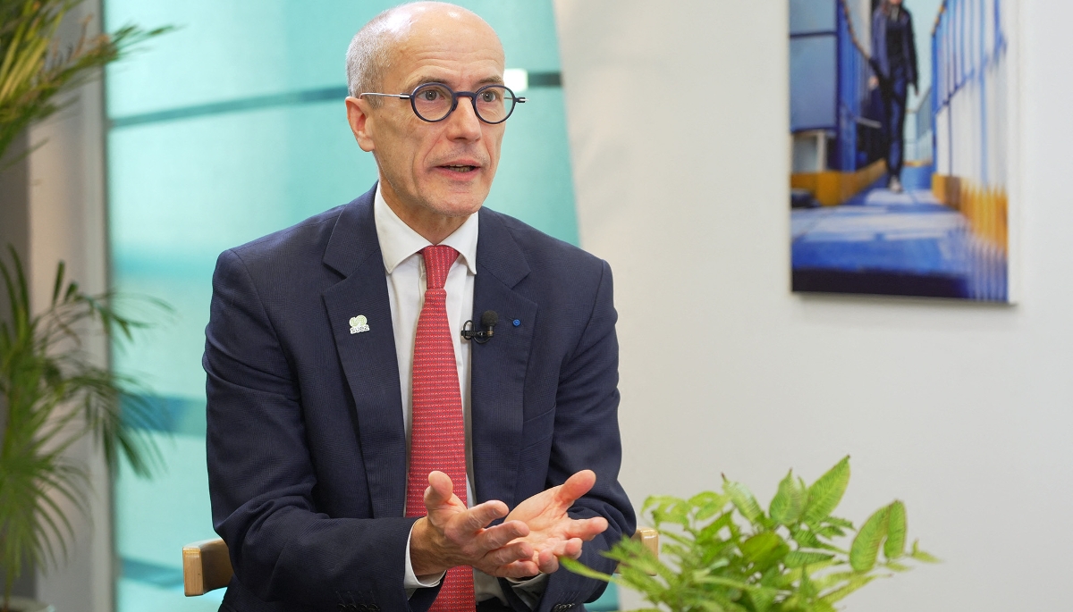 Le directeur général de Suez, Xavier Girre.