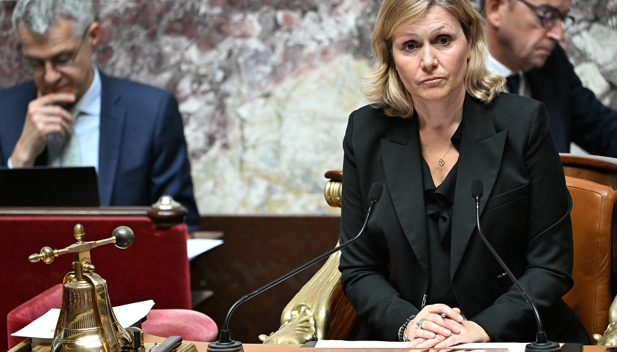 La présidente de l'Assemblée nationale, Yaël Braun-Pivet.