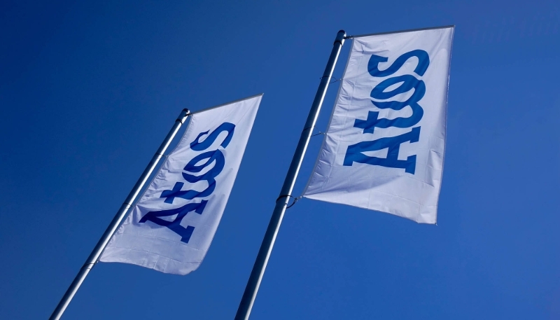 Le logo Atos.