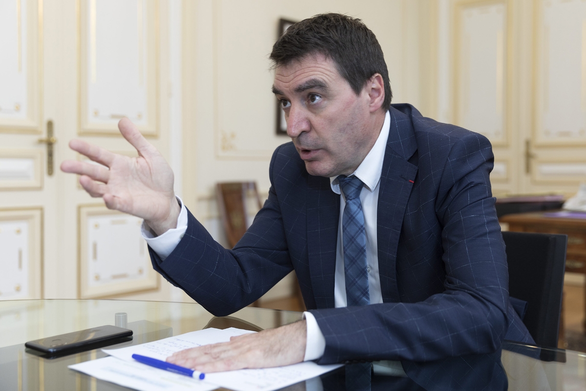 Le préfet Alain Espinasse, en 2021. 
