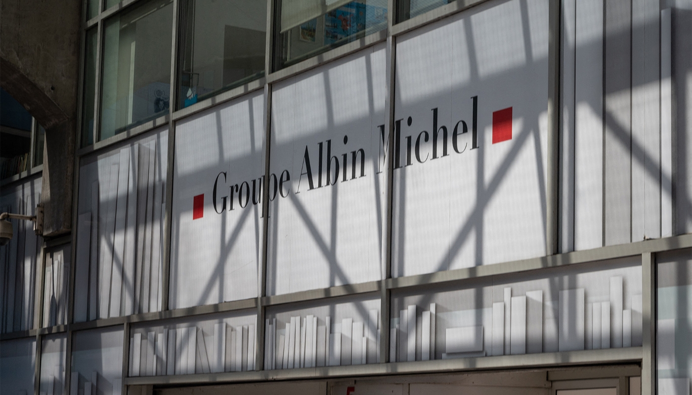 Le siège de l'éditeur Albin Michel, à Paris, en mai 2023.