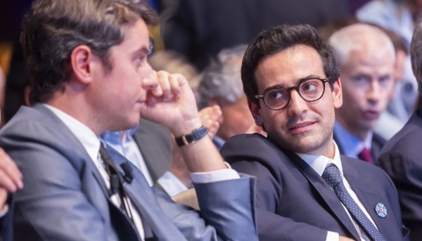Gabriel Attal et Stéphane Séjourné.