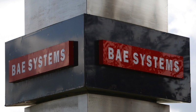 Le logo du groupe britannique BAE Systems.