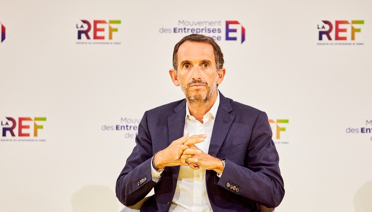 Le PDG de Carrefour, Alexandre Bompard.