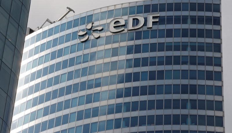 La tour EDF à La Défense.