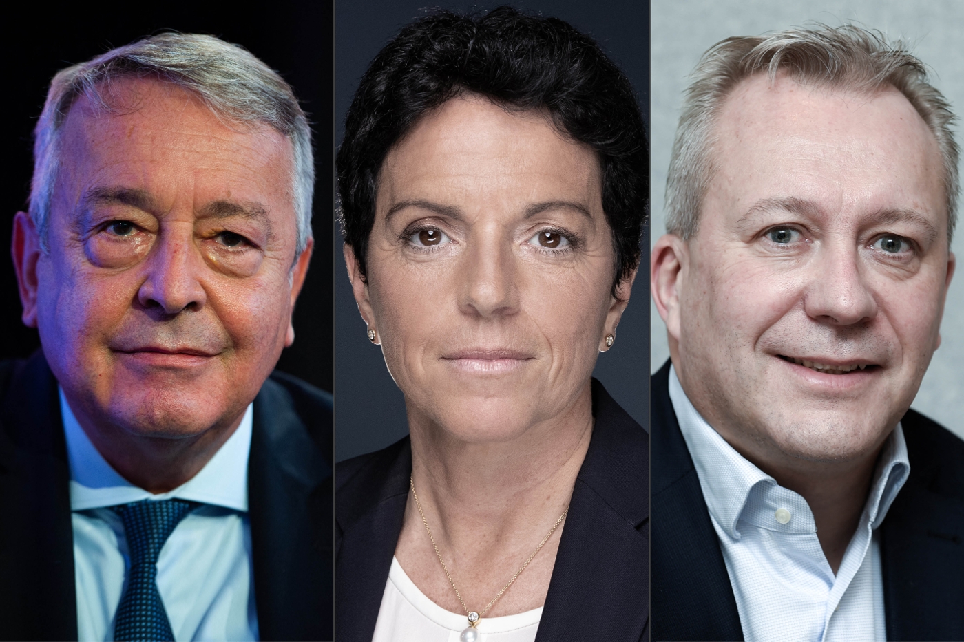 Antoine Frérot, Sabrina Soussan, Patrick Blethon.