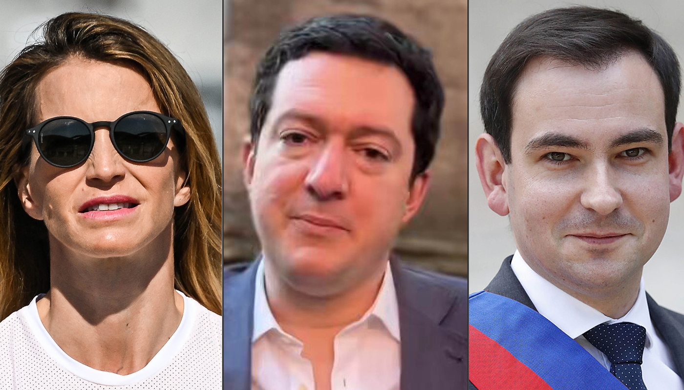 Félicité Herzog, Romain Marsily et Jean Laussucq.