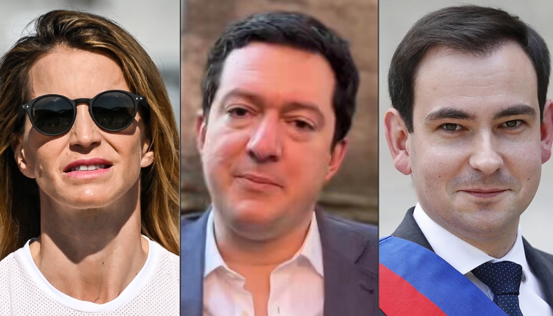 Félicité Herzog, Romain Marsily et Jean Laussucq.