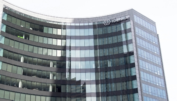 Le siège d'Idemia à La Défense.