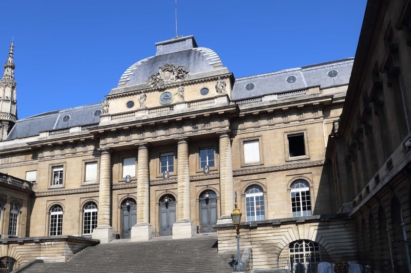 Le palais de justice de Paris.