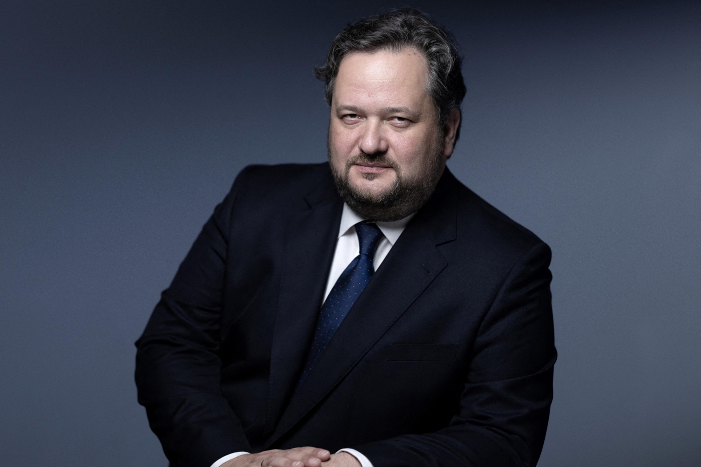 Le directeur général de la Société générale, Slawomir Krupa, en mai 2023.