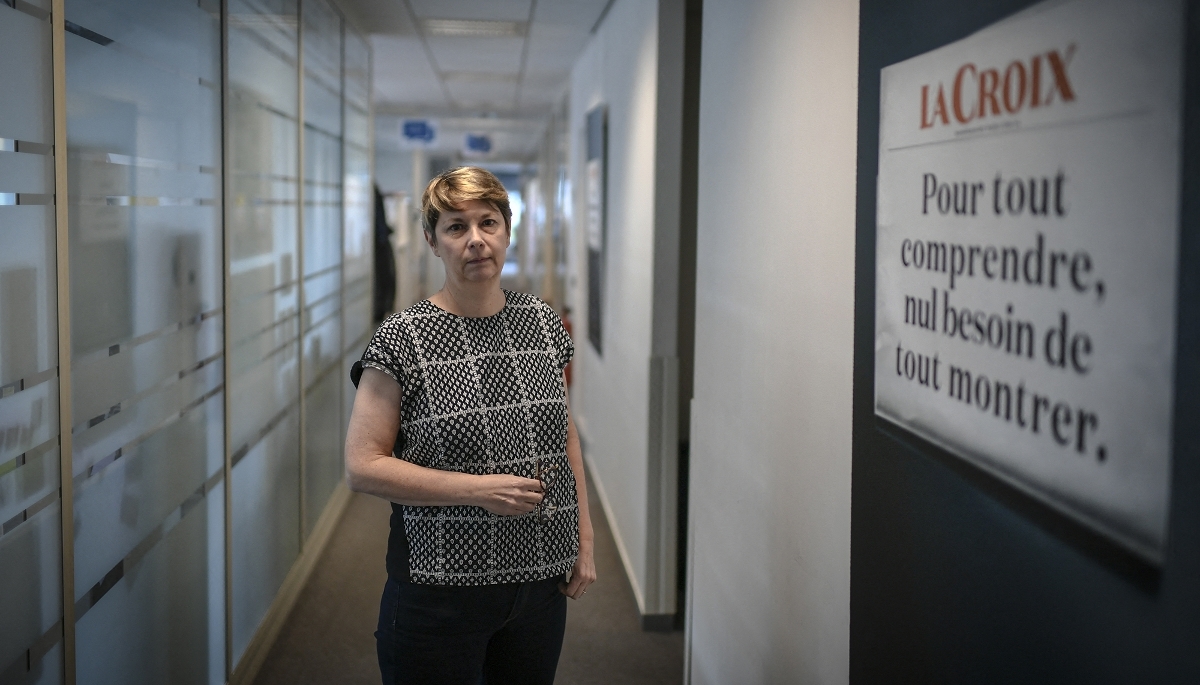 Anne Ponce, la nouvelle directrice de la rédaction de La Croix.