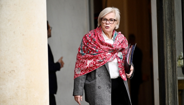 Catherine Vautrin à l'Élysée, le 27 novembre 2024.