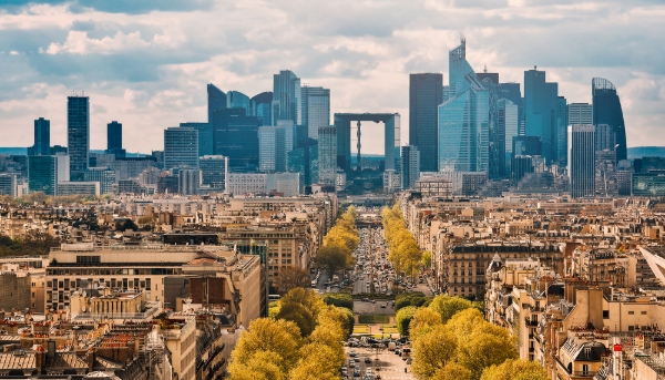 Le quartier d'affaires de La Défense.