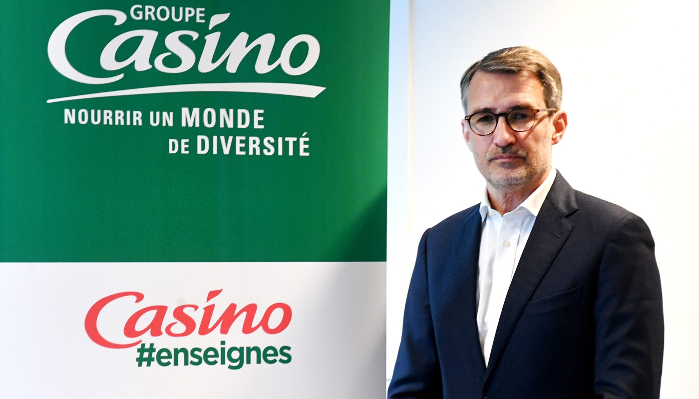 Philippe Palazzi, au siège de Casino à Saint-Étienne, le 28 mars 2024.