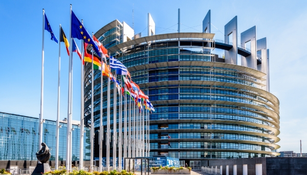 Le Parlement européen à Strasbourg.