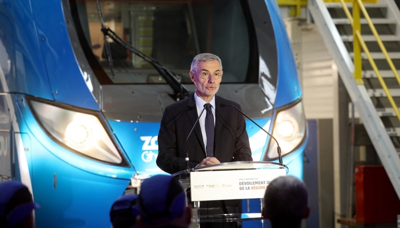 Le président du groupe Transdev Thierry Mallet.