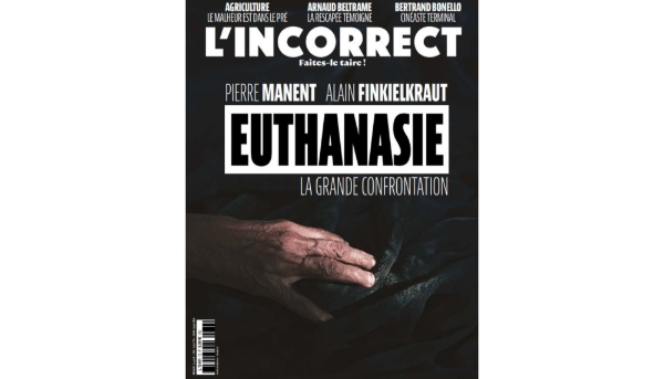 La Une de février du magazine l'Incorrect.