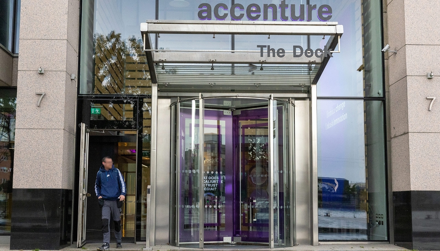 L'un des sites irlandais d'Accenture, à Dublin.