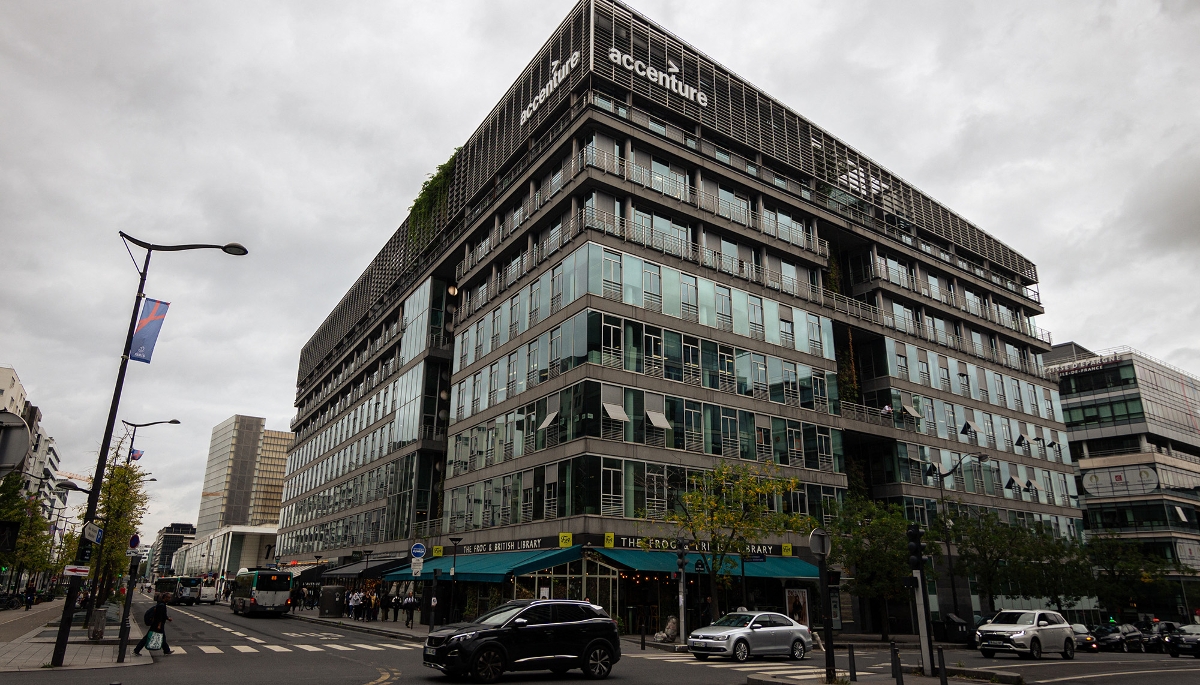 Le siège français d'Accenture, à Paris (13e).