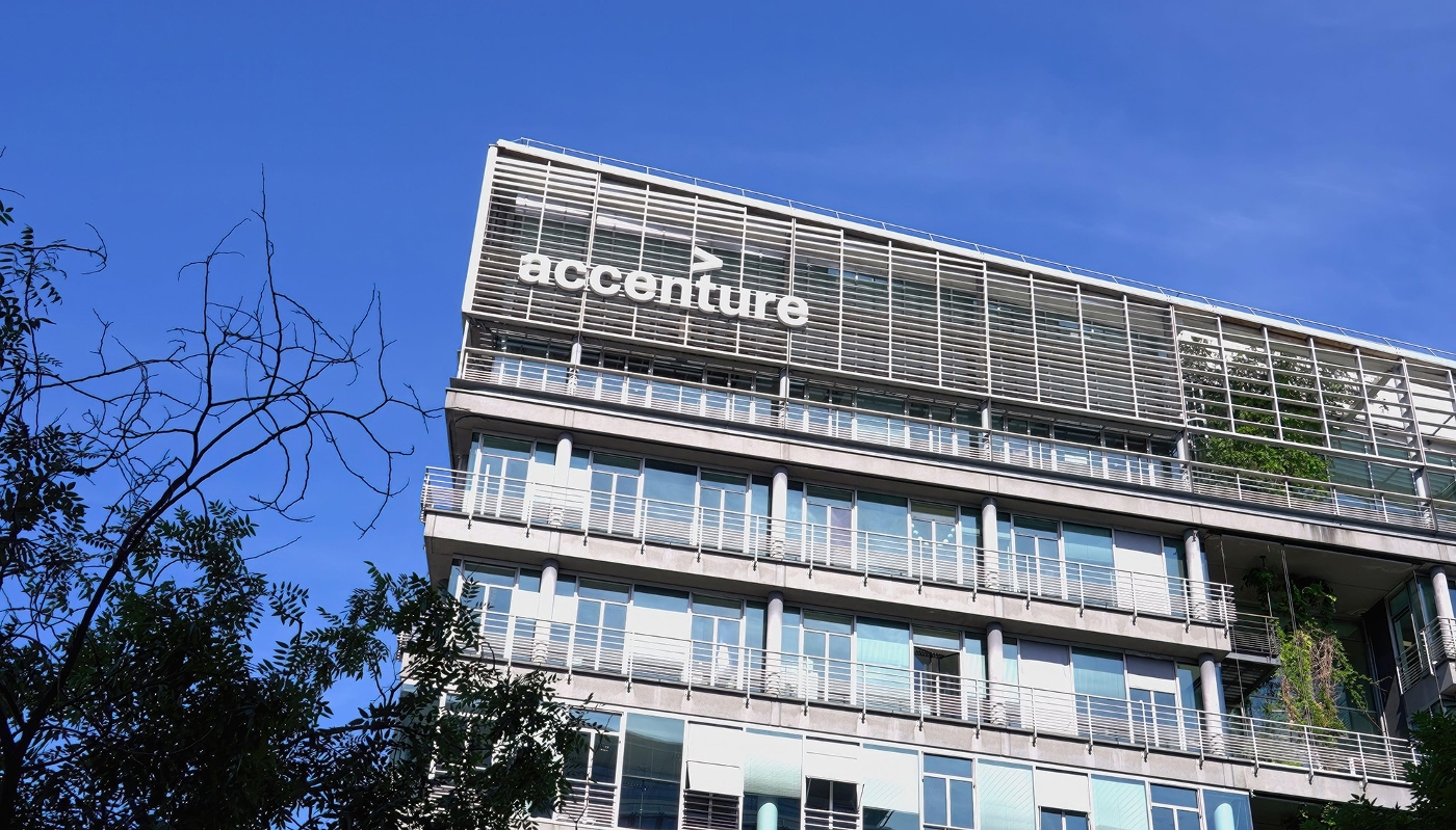 Le siège parisien d'Accenture.