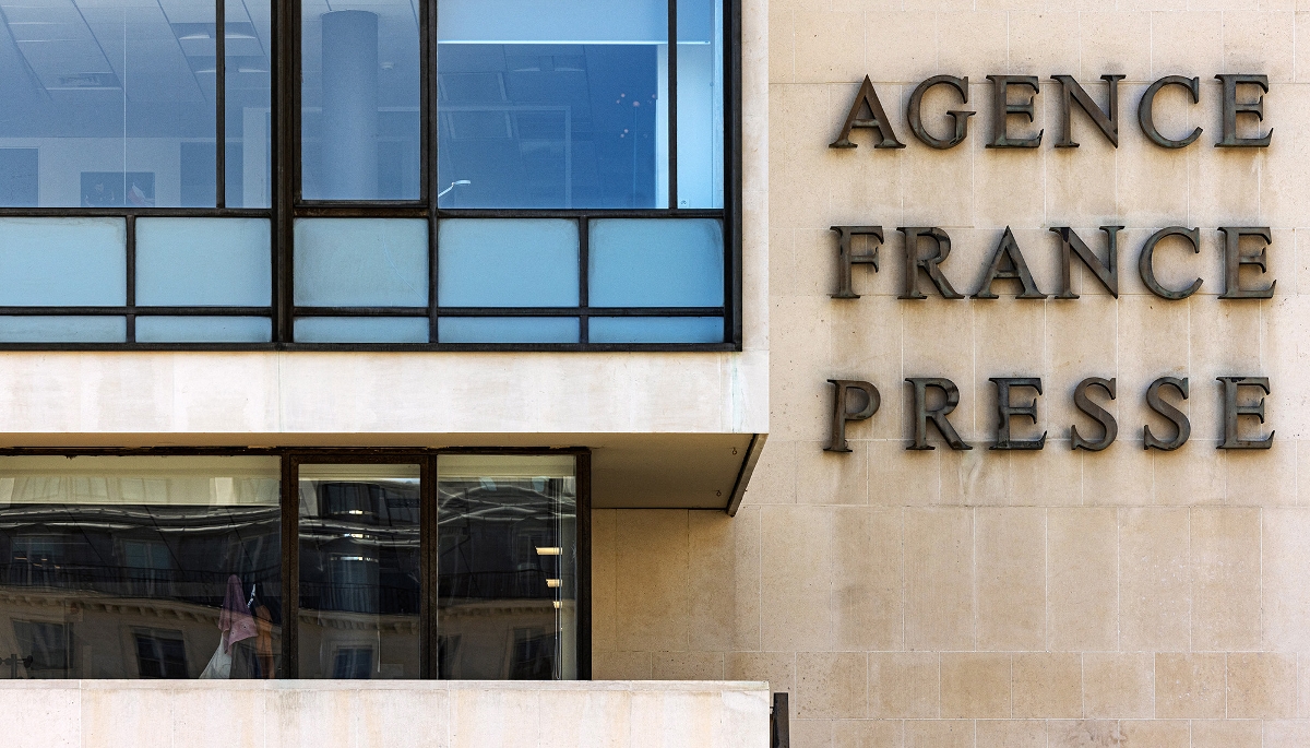 Le siège de l'Agence France-Presse, à Paris.