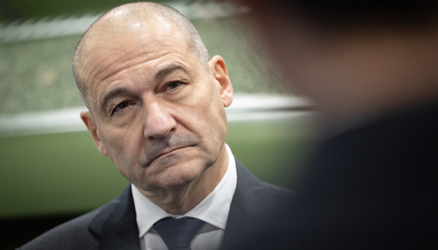 Jean-Paul Alary, directeur général de KNDS, à Versailles, près de Paris, le 8 décembre 2025.