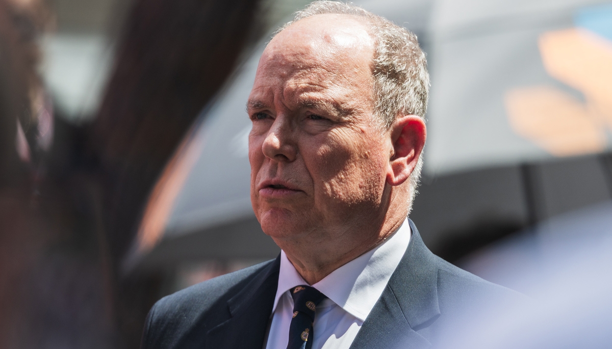 Le prince Albert II, lors du Grand Prix de Formule 1 de Monaco, le 25 mai 2025.