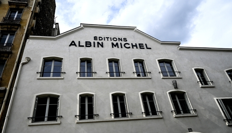 Le bâtiment des éditions Albin Michel, rue Huyghens à Paris, le 17 avril 2025.