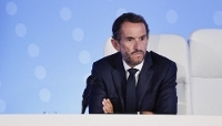 Alexandre Bompard, PDG du groupe Carrefour, à Massy, le 22 mai 2026.